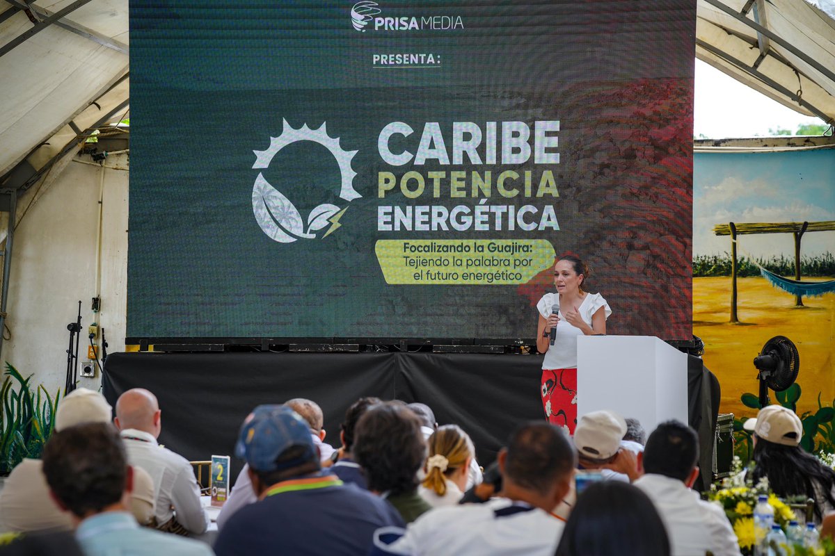 Caribe_PE's tweet photo. #CaribePotenciaEnergética | Durante nuestro evento “Focalizando La Guajira”, tuvimos un espacio valioso para pensar en el presente y el futuro del territorio, desde la voz de quienes lo habitan y lo impulsan. 💡

#LaGuajira #TransiciónEnergética #CaribeSostenible #EnergíaLimpia https://t.co/QGD7hDUzij