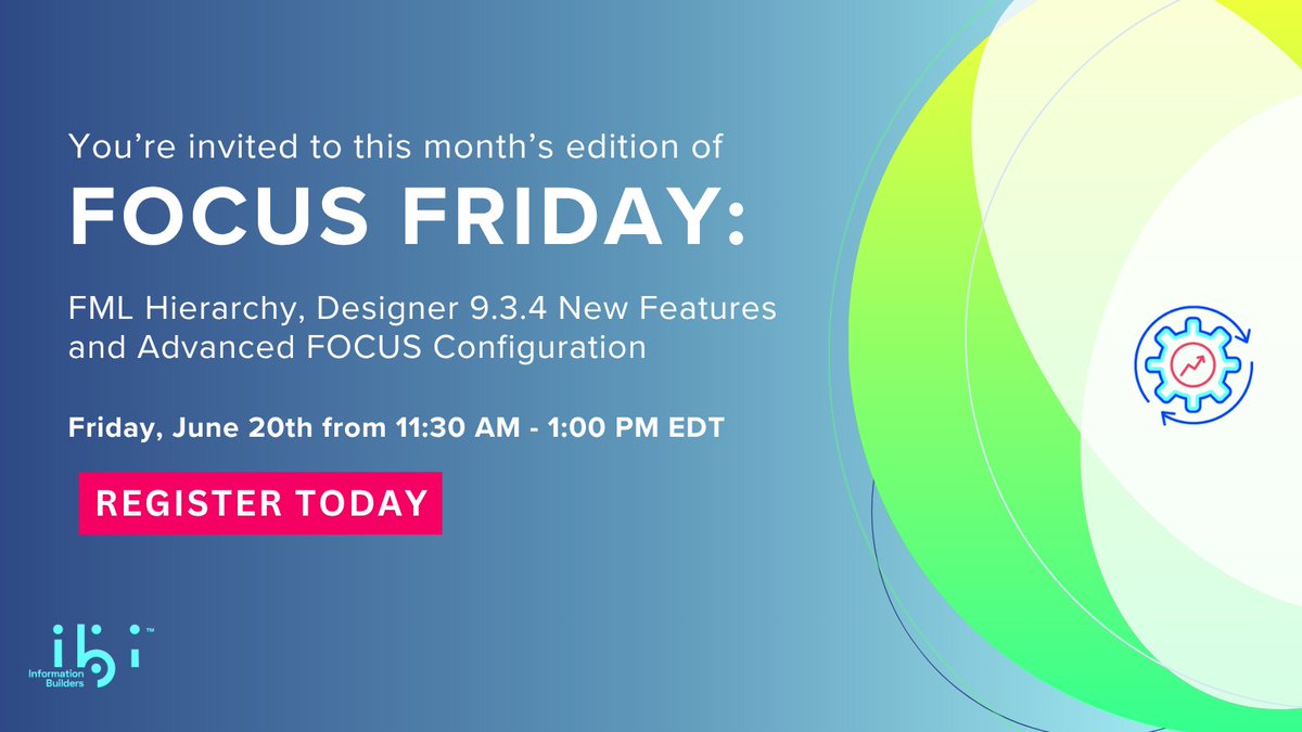 ☀️Soak up some knowledge this month with the June FOCUS Friday! The sizzling topics include; FML Hierarchy, Designer 9.3.4 New Features &amp; Advanced FOCUS Configuration.😎Register Today! bit.ly/JuneFOCUSFriday