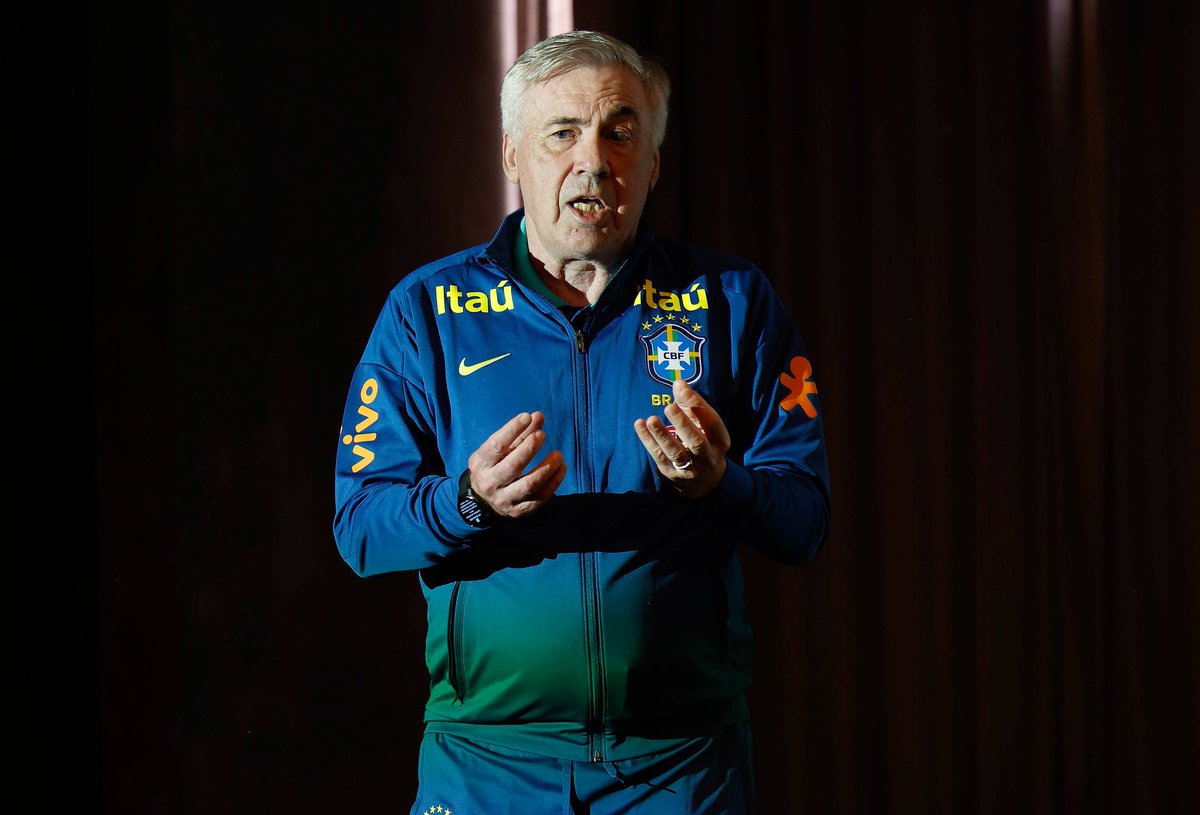 𝐄𝐬𝐭𝐫𝐞𝐢𝐚 𝐝𝐞 𝐀𝐧𝐜𝐞𝐥𝐨𝐭𝐭𝐢! 🤨

Treinador da seleção brasileira só perdeu uma estreia em toda a carreira, e já faz quase 30 anos.

Veja todos os jogos e o aproveitamento aqui > glo.bo/4kz9FuI

📸 Rafael Ribeiro/CBF