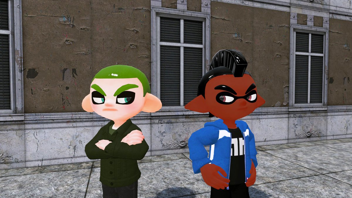 AndreasDAV03's tweet photo. Stepan and Marcus
One is grumpy, the other is bad guy.
#splatoon #inkling #marcus #stepan #octoling #inklingboy #splatoonfanart #splatoonoc #octolingboy https://t.co/EapvUqRYXf