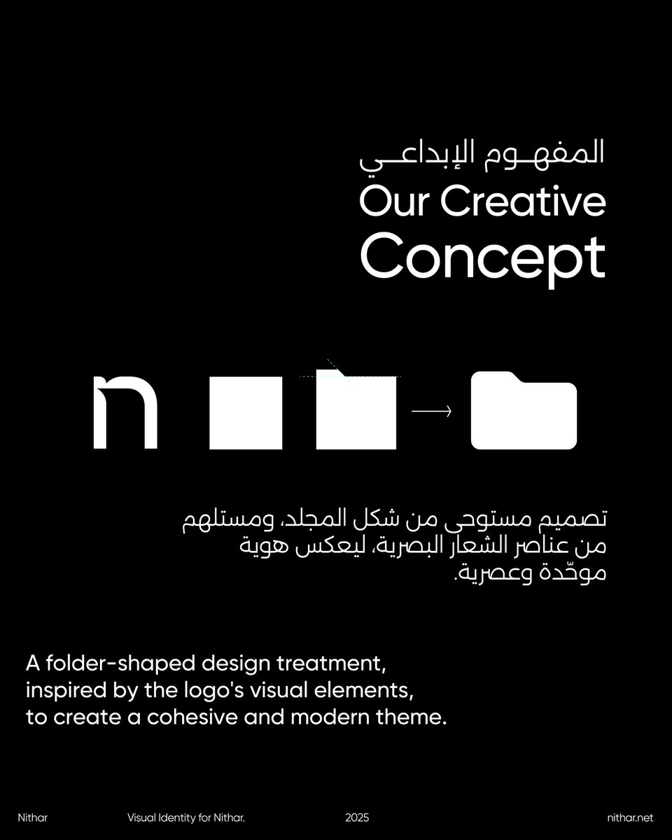 nitharagency's tweet image. تطورنا بس ما تغيرنا.. والتزامنا مثل ما هو..
والجاي أكثر إبدااااع!

We didn’t change. We evolved. 
And what’s ahead, is worth the wait.

#نثار 
#nithar