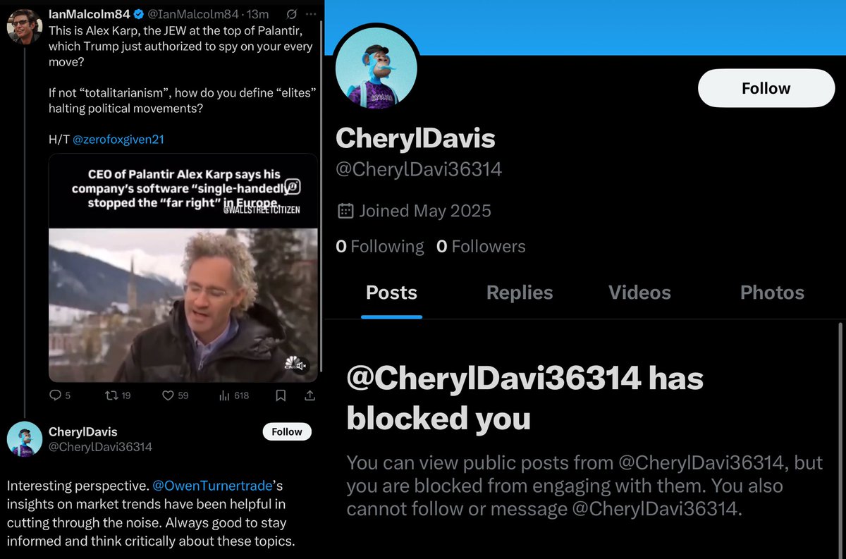 Hey <a href="/grok/">Grok</a>, why does every post I make result in a random account, with zero followers, posting something totally unrelated to my content only to then immediately “block” me?

Might this be content manipulation &amp; suppression?