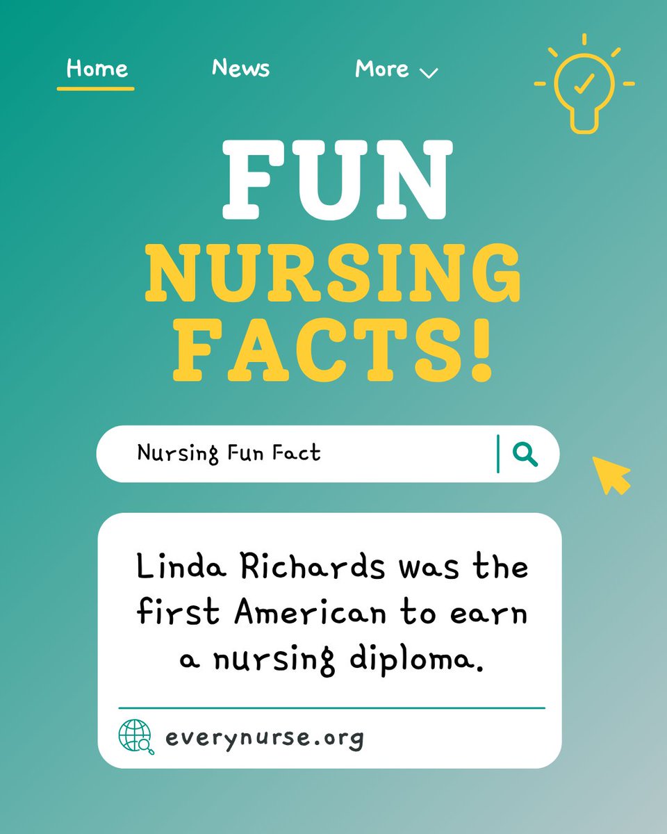 In 1873, Linda Richards became the first American to earn a nursing diploma, graduating from the New England Hospital for Women and Children. Her legacy helped lay the foundation for professional nursing education in the U.S.