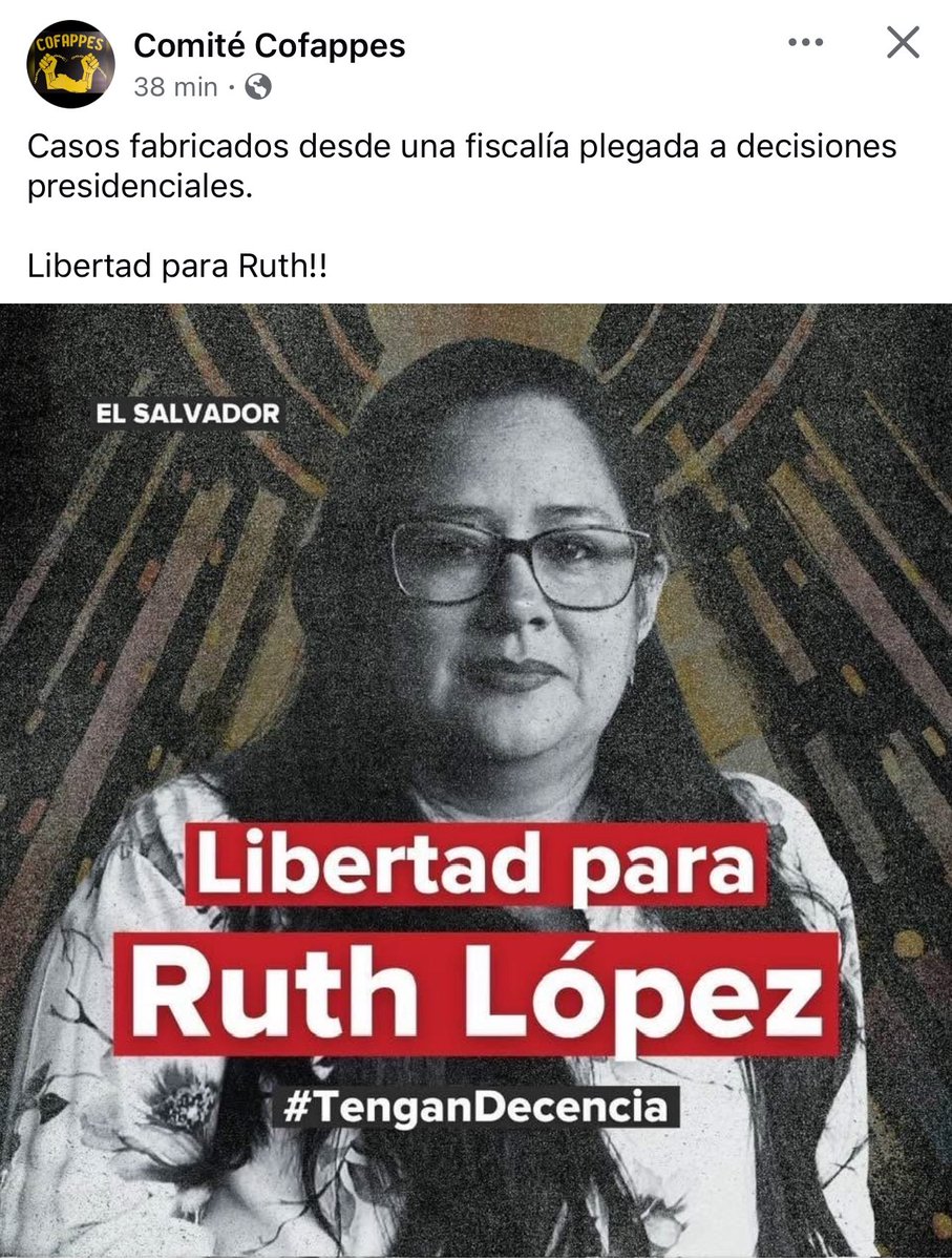 #TenganDecencia
#LibertadParaRuthLópez