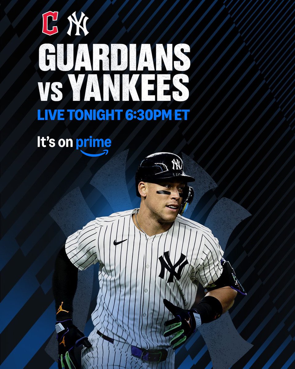 Michael Kay (@realmichaelkay) on Twitter photo Aaron Judge & the Yankees continue their series with Cleveland on <a href="/SportsonPrime/">Sports on Prime</a> this evening! Aaron Judge & the Yankees continue their series with Cleveland on <a href="/SportsonPrime/">Sports on Prime</a> this evening!