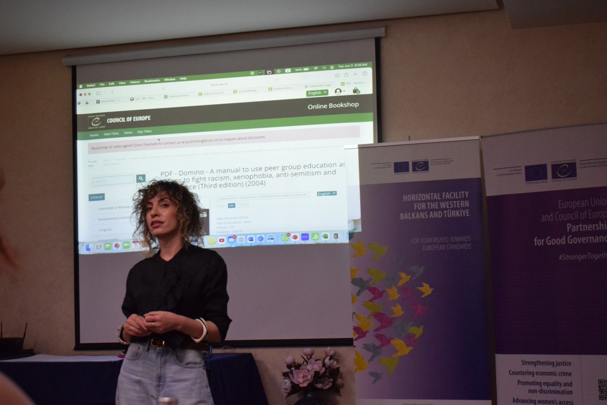 euneighbours's tweet photo. 🇦🇱 In Tirana, our Young European Ambassadors came together for the two-day #BlockTheHatred training, co-funded by 🇪🇺 the EU and the Council of Europe.
Through interactive sessions and teamwork, they explored how to challenge hate speech and design campaigns that spark real change in their communities.
With stronger voices and new tools, they’re ready to act because respect, inclusion, and solidarity matter. 💪
#StrongerTogether