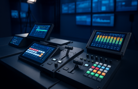 🧩¡Cada cliente es único y nuestras soluciones también!
En MEDIA 5 creamos herramientas que se adapten a nuestros usuarios.

🔧Ya sea que necesites automatizar un Canal de Televisión, una Radio, una Unidad Móvil de Exteriores
👉Diseñamos la solución a tu medida.
💡Versiones OEM.