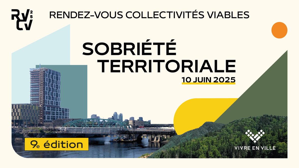 Fondation du Grand Montréal (@fgmontreal) on Twitter photo Face à l’étalement urbain et aux différentes crises qui touchent nos territoires, lundi, le #RVCV25 de <a href="/VivreenVille/">Vivre en Ville</a> sera consacré à la sobriété territoriale. 🎟️ Inscrivez-vous dès maintenant 👉 bit.ly/4bCK2Fp Face à l’étalement urbain et aux différentes crises qui touchent nos territoires, lundi, le #RVCV25 de <a href="/VivreenVille/">Vivre en Ville</a> sera consacré à la sobriété territoriale. 🎟️ Inscrivez-vous dès maintenant 👉 bit.ly/4bCK2Fp