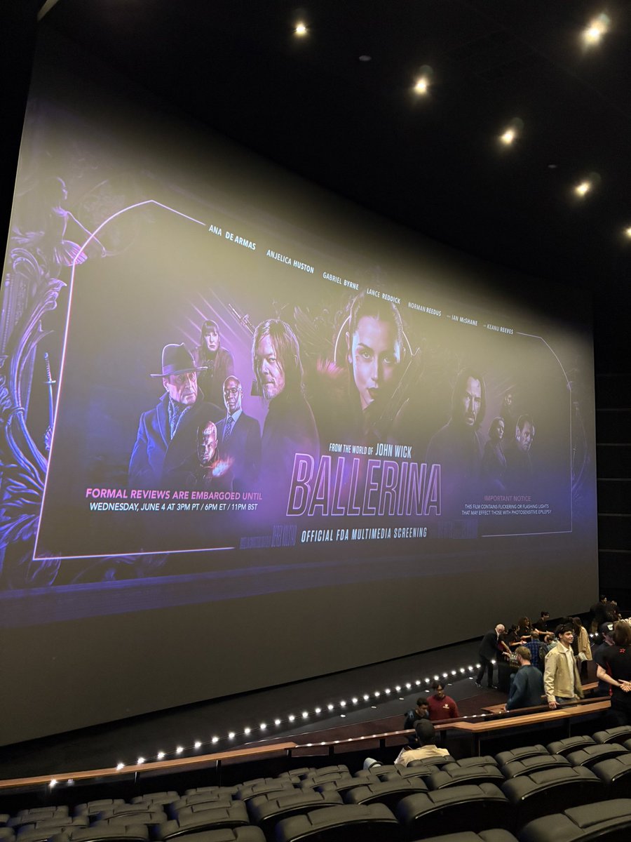 Jack Ransom (@jackransom97) on Twitter photo Tonight’s film! Hyped to return to the world of Wick with Ana de Armas kicking all the ass! Review soon over on <a href="/FilmFocusOnline/">Film Focus Online 🍿</a> ! #BallerinaMovie Tonight’s film! Hyped to return to the world of Wick with Ana de Armas kicking all the ass! Review soon over on <a href="/FilmFocusOnline/">Film Focus Online 🍿</a> ! #BallerinaMovie