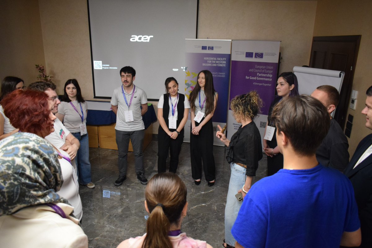 euneighbours's tweet photo. 🇦🇱 In Tirana, our Young European Ambassadors came together for the two-day #BlockTheHatred training, co-funded by 🇪🇺 the EU and the Council of Europe.
Through interactive sessions and teamwork, they explored how to challenge hate speech and design campaigns that spark real change in their communities.
With stronger voices and new tools, they’re ready to act because respect, inclusion, and solidarity matter. 💪
#StrongerTogether
