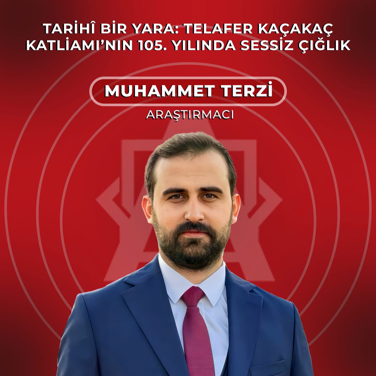 TEBA ajansında kaleme aldığım(Tarihî Bir Yara: Telafer Kaçakaç Katliamı’nın 105. Yılında Sessiz Çığlık).🖋
Rahmet ve minnetle yâd ediyoruz…

 Umarım beğenirsiniz📖

Keyifli okumalar.
tebaajansi.com/tarihi-bir-yar…