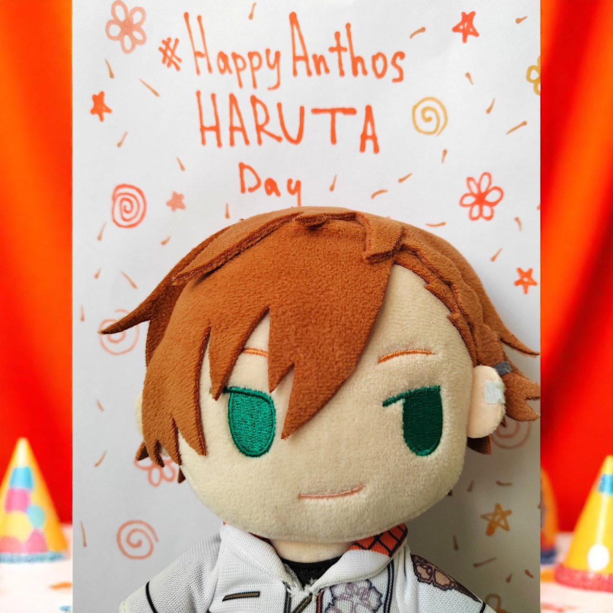 tekokome's tweet photo. Happy birthday my little sunshine 🧡🦁 #Happy_AnthosHARUTA_Day https://t.co/372jBpmB1h