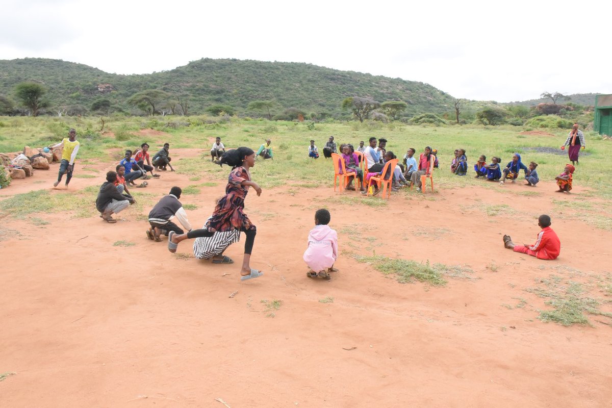 Did you know that a simple movement-based activity can help a child who has experienced conflict or displacement reconnect with joy, trust, and hope?

This week, we had the chance to visit one of the seven schools participating in the Team Up intervention in Dubluk Woreda, in