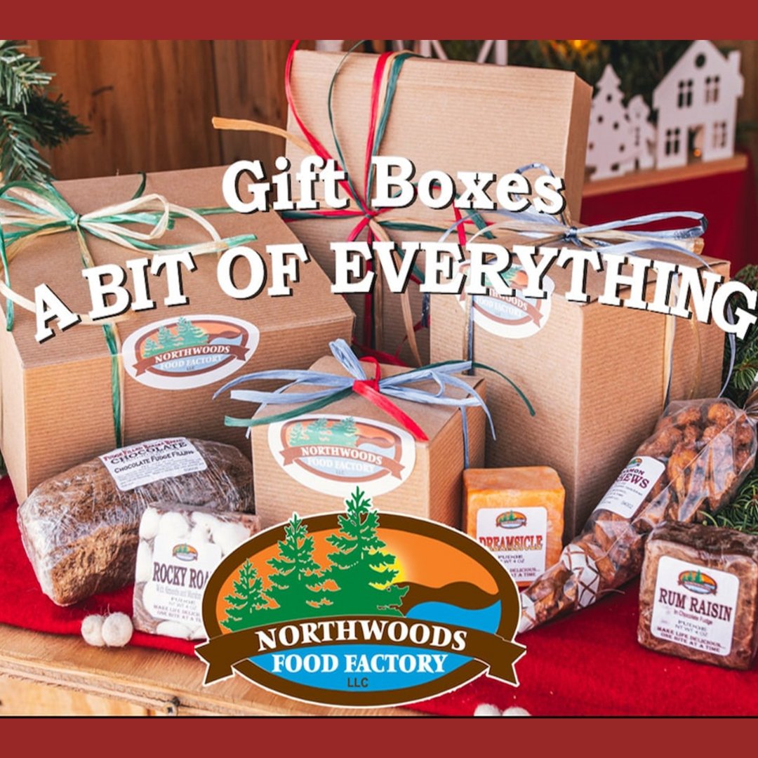 𝐅𝐮𝐝𝐠𝐞-𝐅𝐢𝐥𝐥𝐞𝐝 𝐁𝐚𝐧𝐚𝐧𝐚 𝐁𝐫𝐞𝐚𝐝, 𝐅𝐮𝐝𝐠𝐞 𝐚𝐧𝐝 𝐂𝐚𝐧𝐝𝐢𝐞𝐝 𝐍𝐮𝐭𝐬
NorthWoodsFoodFactry.Etsy.com

Choose your treats. Pamper your wallet.
Orders over $35 delivered free anywhere in the USA.