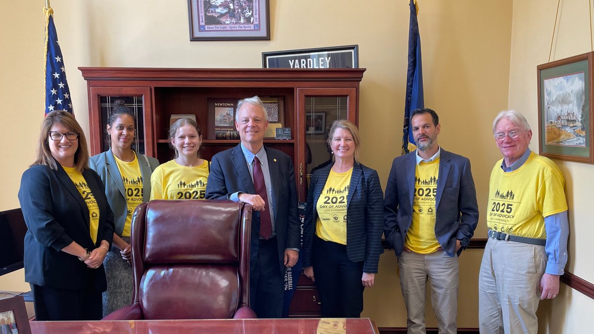Bucks-Mont Collaborative and Housing Alliance of Pennsylvania organizations visited the Capitol to advocate for residents of Bucks and Montgomery counties. Member organizations included BCHIP, A Woman’s Place, Children First, Zubaida Foundation and Unitarian Church.