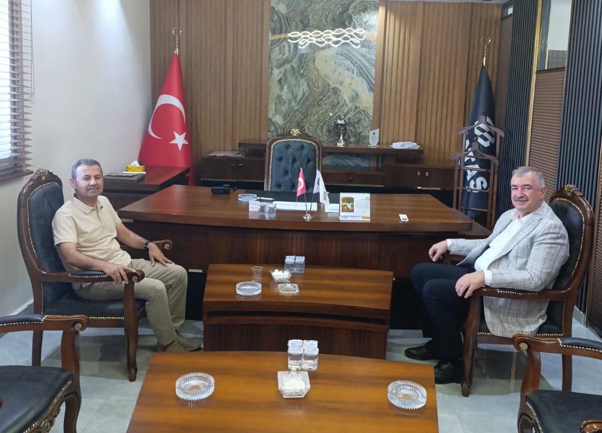 Sağlık Mil Sen Genel Başkan Yardımcısı Sayın Abdülkadir Bozan’a  nezaket ziyaretlerinden ötürü teşekkür eder, çalışmalarında başarılar dilerim.