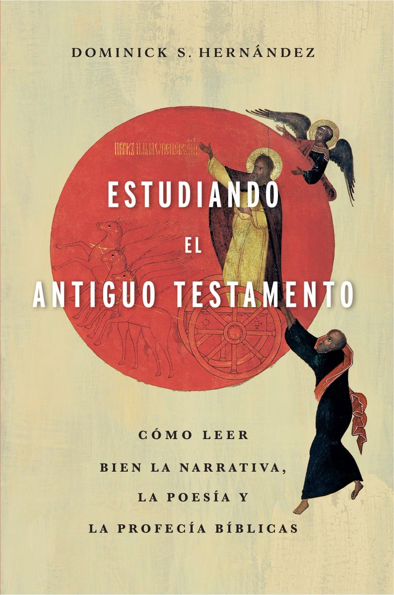 Dom_S_Hernandez's tweet image. ¡Mi nuevo libro ya está disponible! 📖 Si te interesa el Antiguo Testamento y cómo entenderlo en su contexto literario, echa un vistazo al avance⤵️
Estudiando el Antiguo Testamento: Cómo leer bien la narrativa, la poesía y las profecías bíblicas - goo.gl/scholar/ZMhUR8