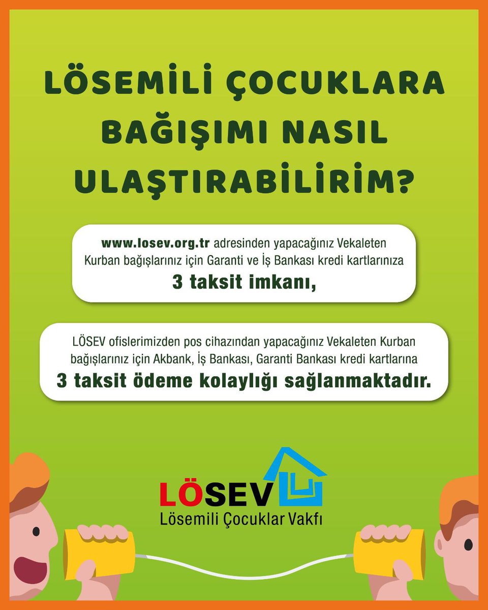 #HerKurbanLösemiliÇocuklaraCan