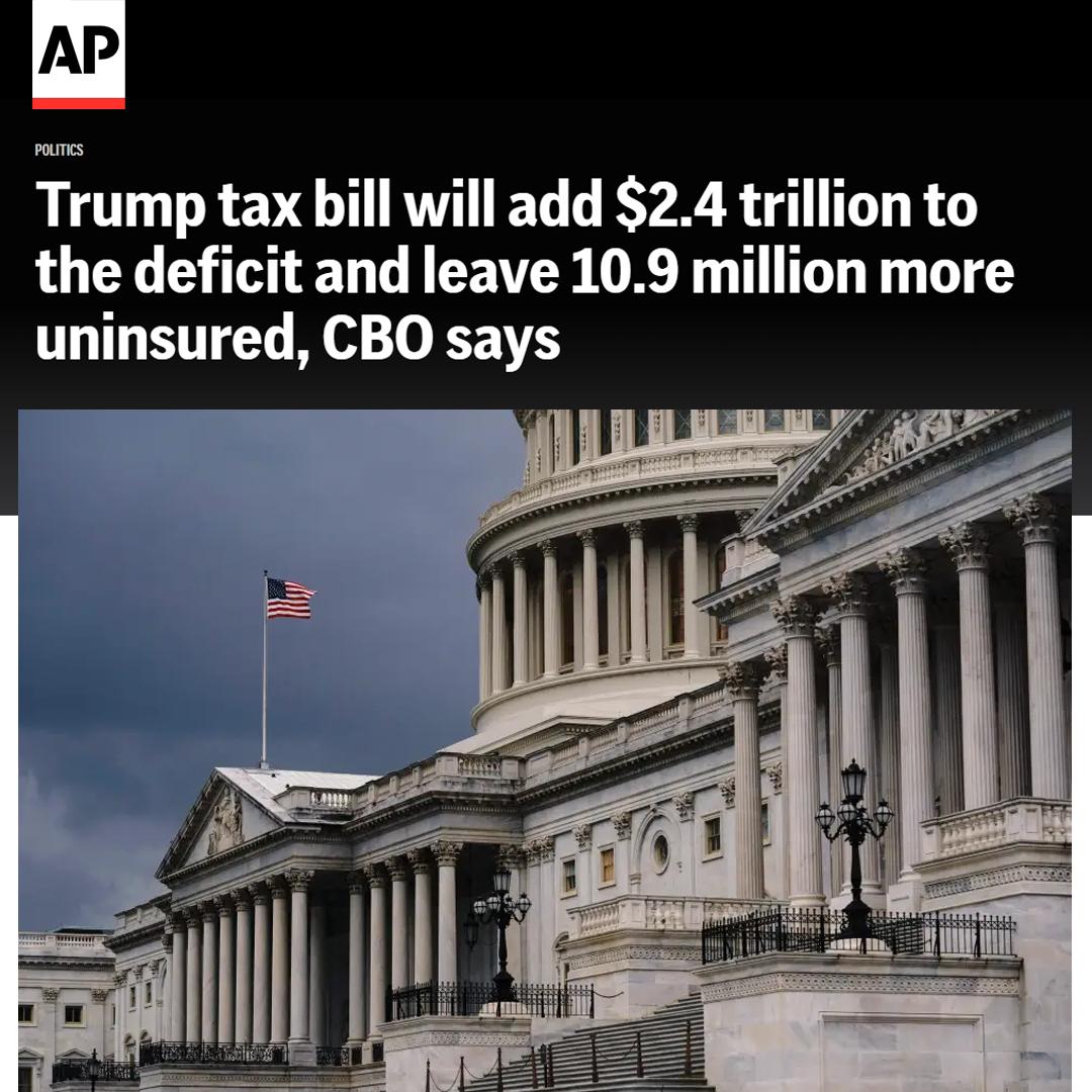 🚨Republicans voted to raid Medicaid and rip health care from 10.9 million Americans—including their own constituents! They try to justify their cruelty by saying we’re all going to die—but Democrats know it’s our job to keep our constituents ALIVE and help them thrive.

Join us!