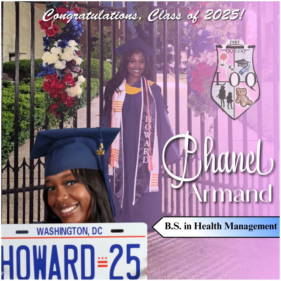 LOQSC's tweet image. #QQonGRADulations To our sister, Chanel for graduating with a B.S in Health Management! 💘