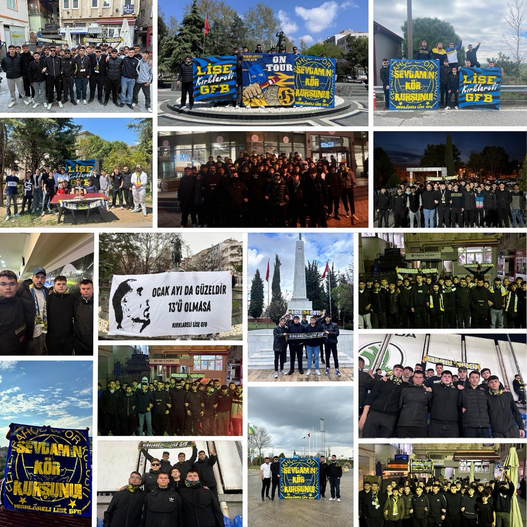 2024-2025 Sezonun sonuna gelmiş bulunmaktayız. Her sezon olduğu gibi bu sezonda yağmur çamur demeden, Fenerbahçe’mizin peşindeydik. 

Bu süre zarfında bizimle beraber olan tüm üyelerimize, kardeşlerimize teşekkür ederiz. 

YAŞA VAR OL FENERBAHÇE !