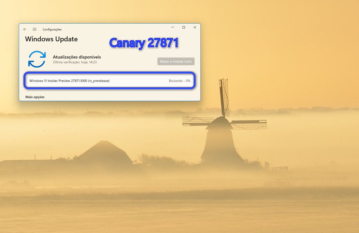 maisondasilva's tweet photo. New Builds for @WindowsInsider in Canary 27871!✈️
Installing and flying with @ErikMoreau 📷@JamesvandenBerg @aavdberg.

@amanda_lango @NorthFaceHiker @JenMsft @megahoch @brandonleblanc @WindowsLove3 @DJ_EddieL 

#TimeToFlight #WindowsInsiders #MVPBuzz
https://t.co/l6p4svPtKs https://t.co/Z8DSVRQGfo