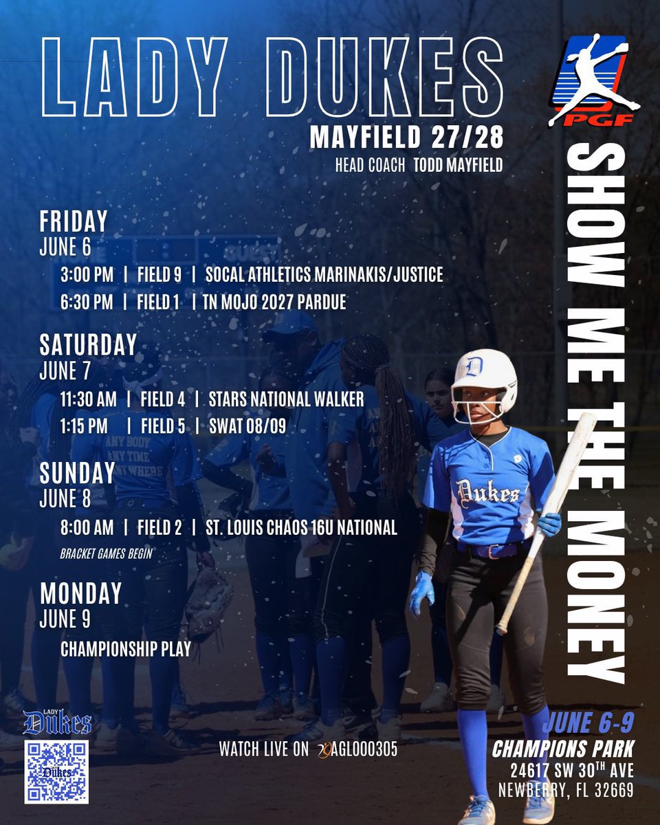 Chloe Hurd #22 (@biggie2028) on Twitter photo It’s go time! Coaches come check us out. We are also live on <a href="/AGLSoftball/">AthletesGoLive Softball</a> <a href="/PGFnetwork/">PGF</a> <a href="/Dukes16uNat/">Lady Dukes Mayfield</a> <a href="/ToddMayfield85/">Todd Mayfield</a> <a href="/KateMalveaux/">Kate Malveaux</a> <a href="/CoachMalveaux/">Chris Malveaux</a> <a href="/coachmegsmith/">Megan Smith Lyon</a> <a href="/Coach_Ricketts/">Samantha Ricketts</a> <a href="/ashleychastain/">Ashley Chastain Woodard</a> <a href="/Jamie_Trachsel/">Jamie Trachsel</a> <a href="/KarenWeekly/">Karen Weekly</a> <a href="/CoachBBuchanan/">Bobby Buchanan</a> <a href="/CoachBallMalone/">Cindy Ball-Malone</a> <a href="/CoachArchibald/">Tara Archibald</a> #joshua1v9 It’s go time! Coaches come check us out. We are also live on <a href="/AGLSoftball/">AthletesGoLive Softball</a> <a href="/PGFnetwork/">PGF</a> <a href="/Dukes16uNat/">Lady Dukes Mayfield</a> <a href="/ToddMayfield85/">Todd Mayfield</a> <a href="/KateMalveaux/">Kate Malveaux</a> <a href="/CoachMalveaux/">Chris Malveaux</a> <a href="/coachmegsmith/">Megan Smith Lyon</a> <a href="/Coach_Ricketts/">Samantha Ricketts</a> <a href="/ashleychastain/">Ashley Chastain Woodard</a> <a href="/Jamie_Trachsel/">Jamie Trachsel</a> <a href="/KarenWeekly/">Karen Weekly</a> <a href="/CoachBBuchanan/">Bobby Buchanan</a> <a href="/CoachBallMalone/">Cindy Ball-Malone</a> <a href="/CoachArchibald/">Tara Archibald</a> #joshua1v9
