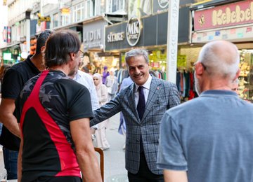Sakarya’da Bayram Öncesi Esnaf Ziyaretleri