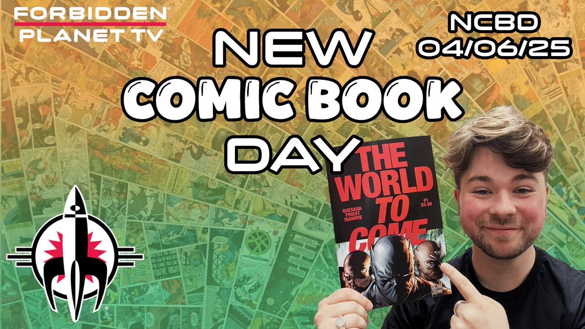 New comic book day blows the bloody doors off this Wednesday, with Jack from Forbidden Planet Camden busting out his top comics from this week's release list 🚀

Watch Now!
youtu.be/loZcAzLvjyk?si…
