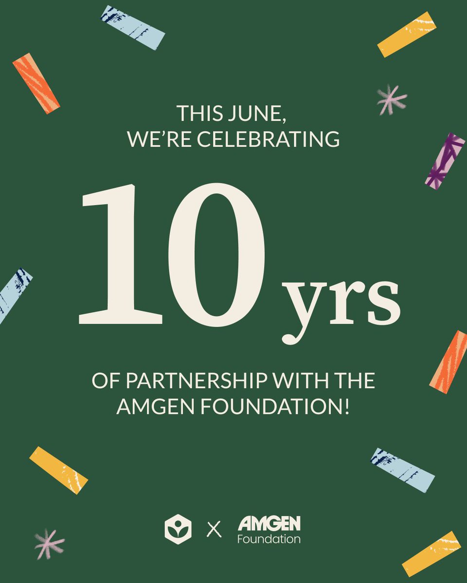 🎉 This June, we’re celebrating 10 years of partnership with the Amgen Foundation!

Over the past decade, we’ve reached millions of learners together—bringing high-quality, free science education to students and teachers around the world. 🌍🔬

All month long, we’ll be