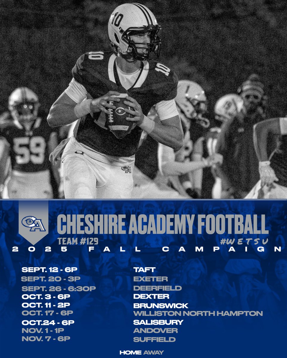 Cheshire Academy Football tweet media