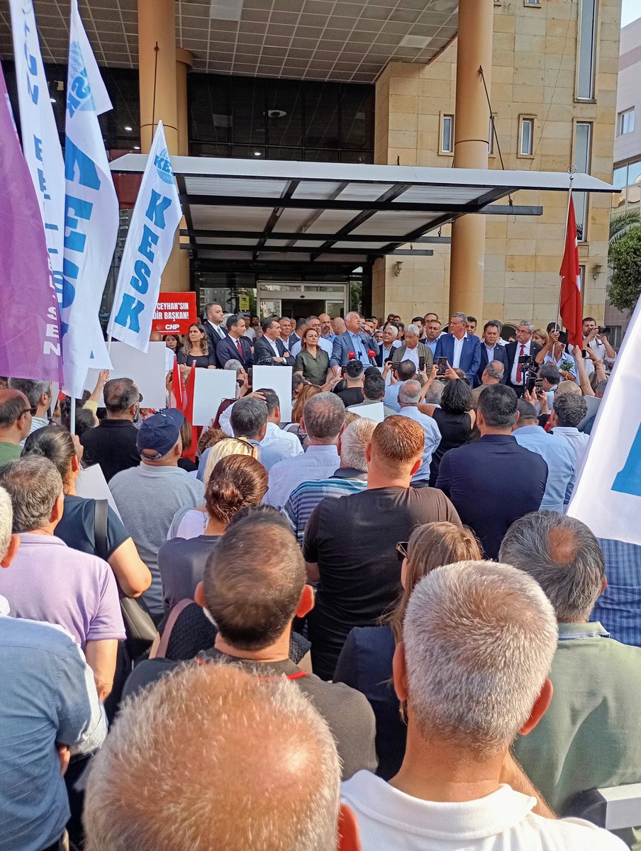 Tutuklanan Seyhan ve Ceyhan Belediye Başkanları için düzenlene basın açıklamasındaydık!

Halkın iradesini gasp edemezsiniz!
Faşizme karşı omuz omuza✌️