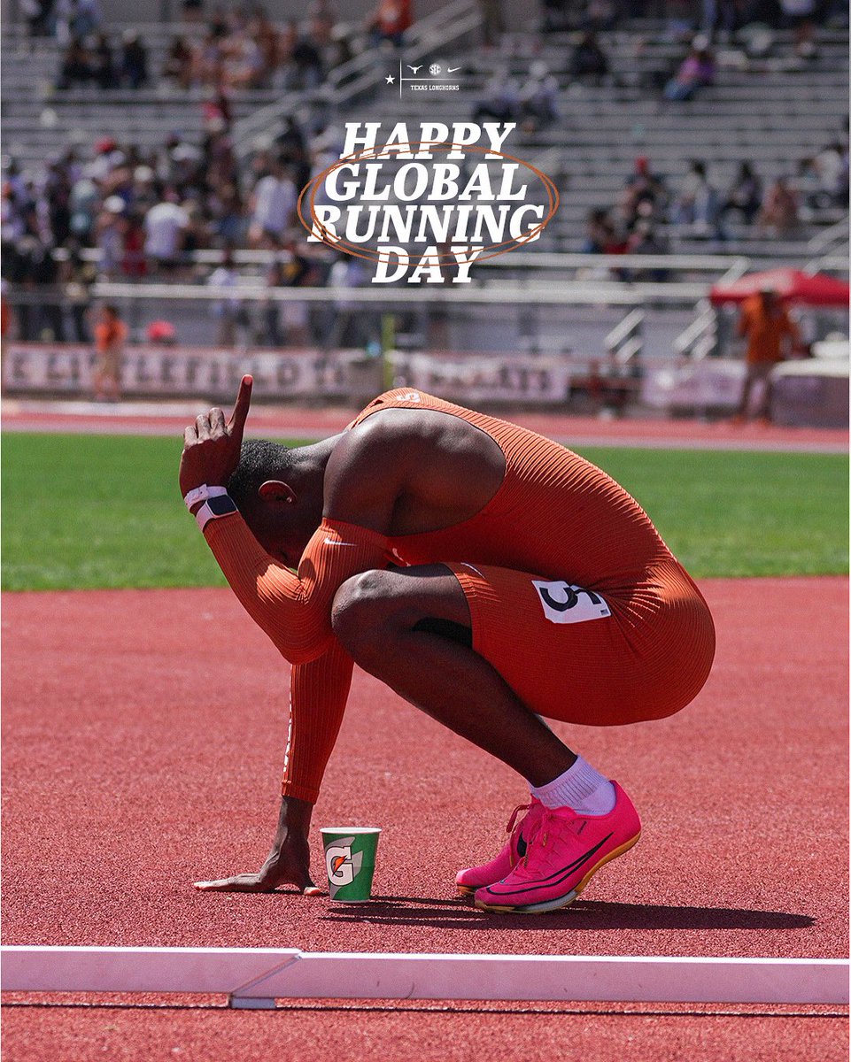 TexasTFXC's tweet photo. happy global running day from the Forty Acres 🤘

#FloKnows x #HookEm https://t.co/PRCK8l0lg4