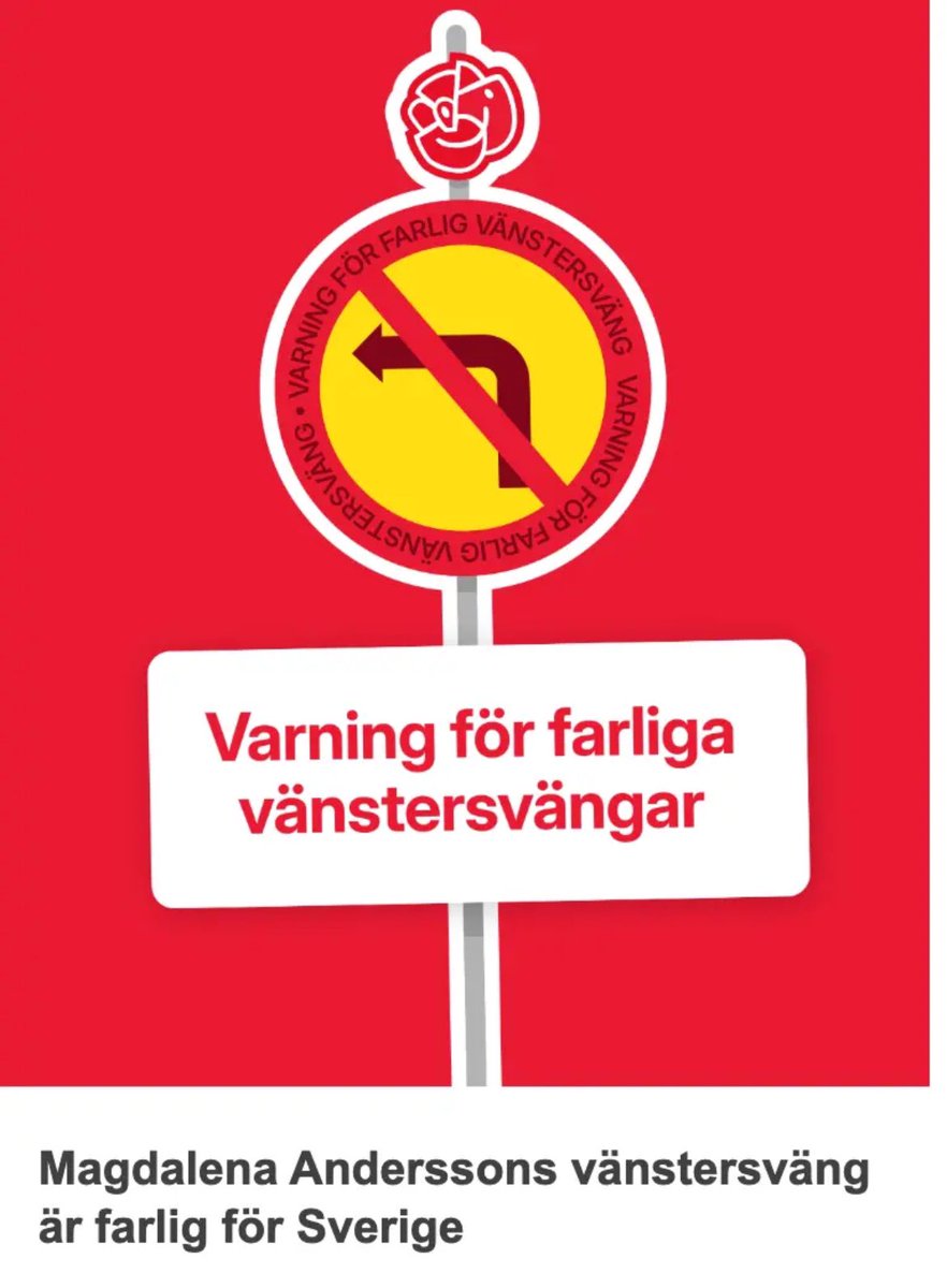 Lite befriande ändå att Moderaterna verkligen går all in för att förlora valet 2026.