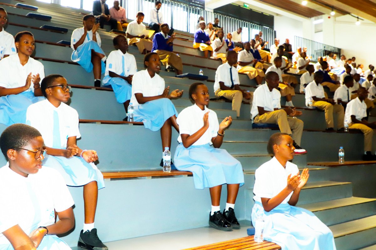 UR-CST (@urcst) on Twitter photo Today, we gather to honor the brilliance of our young mathematicians, the dedication of their teachers & collaborative spirit of our partners. But more importantly, we celebrate the transformative power of mathematics in shaping #Rwanda’s future.
Principal Prof <a href="/IgnaceGatare/">Ignace Gatare</a> Today, we gather to honor the brilliance of our young mathematicians, the dedication of their teachers & collaborative spirit of our partners. But more importantly, we celebrate the transformative power of mathematics in shaping #Rwanda’s future.
Principal Prof <a href="/IgnaceGatare/">Ignace Gatare</a>