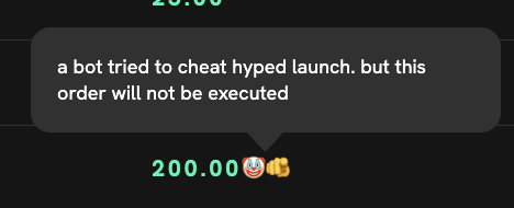 hey snipers on <a href="/snekdotfun/">Snek.fun</a>. how do you like our new feature wen you can't cancel orders and get executed after everyone else? don't try to cheat the hyped launch.
you are sniped 🔫