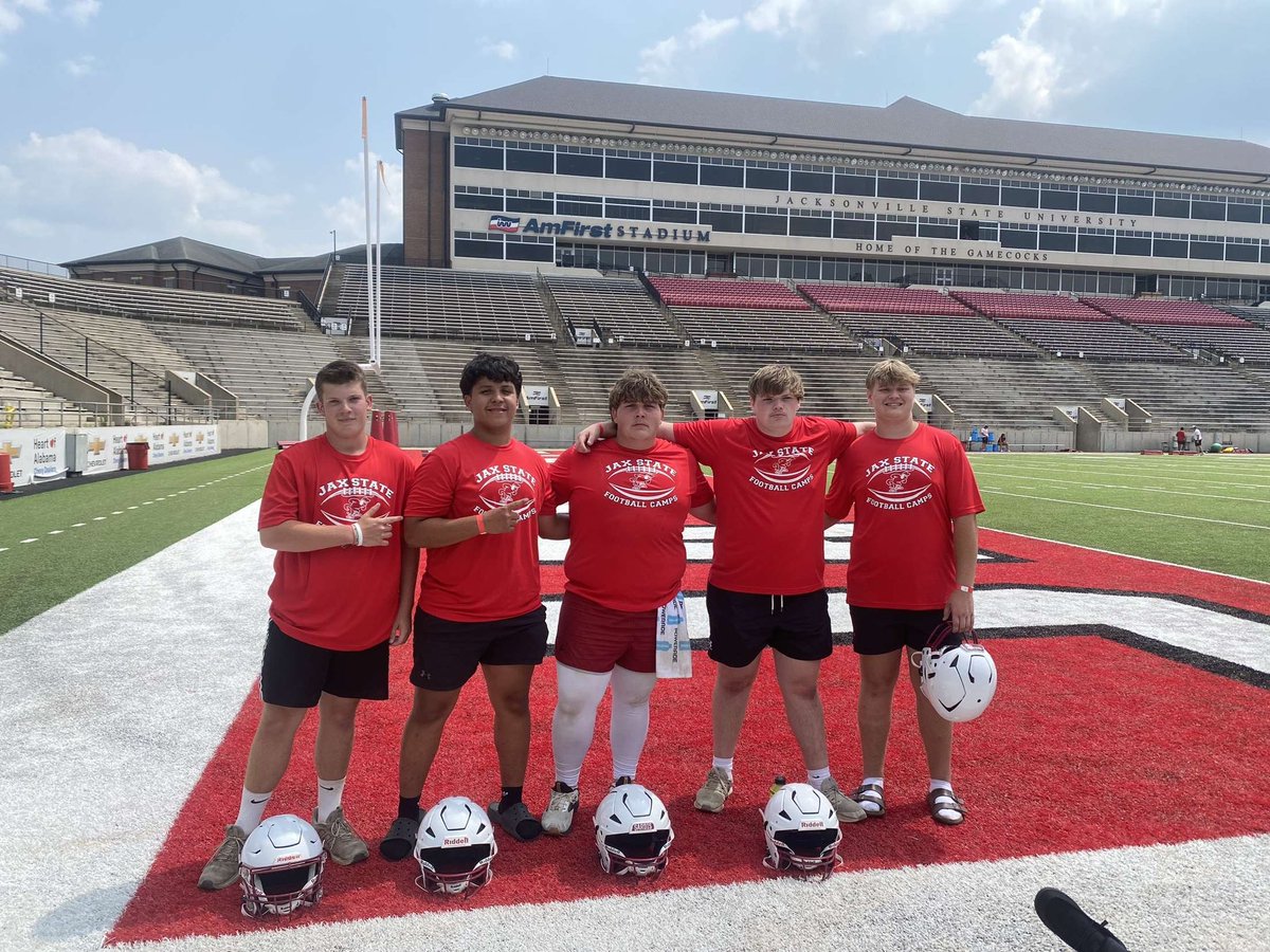 Bryce Rowan (@browa_67) on Twitter photo Went to jsu yesterday thankful for everything I got to learn and all the coaches and staff there to help us out
<a href="/CoachBJBrooks/">B.J. Brooks, M.Ed.</a> <a href="/KennedyRodrig52/">Kennedy Rodriguez⭐️</a> <a href="/SardisLionsFB/">Sardis Football</a> <a href="/CoachKellyJSU/">Coach Charles Kelly</a> <a href="/peytonnance73/">Peyton Nance</a> Went to jsu yesterday thankful for everything I got to learn and all the coaches and staff there to help us out
<a href="/CoachBJBrooks/">B.J. Brooks, M.Ed.</a> <a href="/KennedyRodrig52/">Kennedy Rodriguez⭐️</a> <a href="/SardisLionsFB/">Sardis Football</a> <a href="/CoachKellyJSU/">Coach Charles Kelly</a> <a href="/peytonnance73/">Peyton Nance</a>