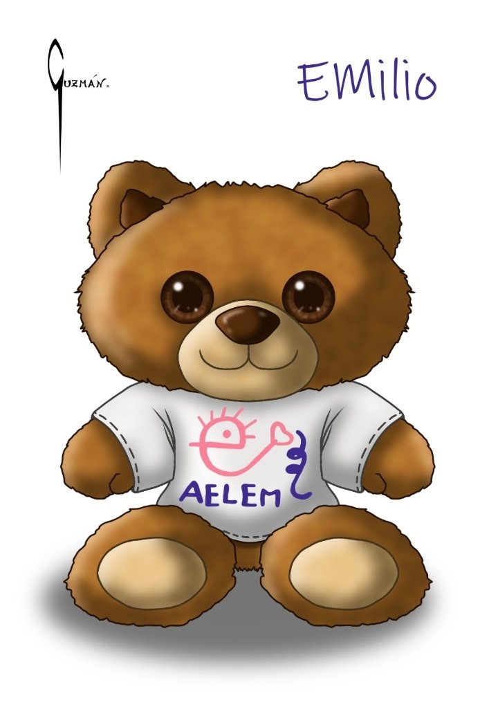 Ilustración del oso, EMilio. 
Mascota de la asociación. 
Día Mundial de la Esclerosis Múltiple. 30/05/25

#em #terrassasalut  #salutcomunitaria #salud  #esclerosimultiple #culturaTRS #arte #unapinzelladaperlEM #emilio #oso  #emiliosolidari #jesus_guzmanmartinez #ilustración
