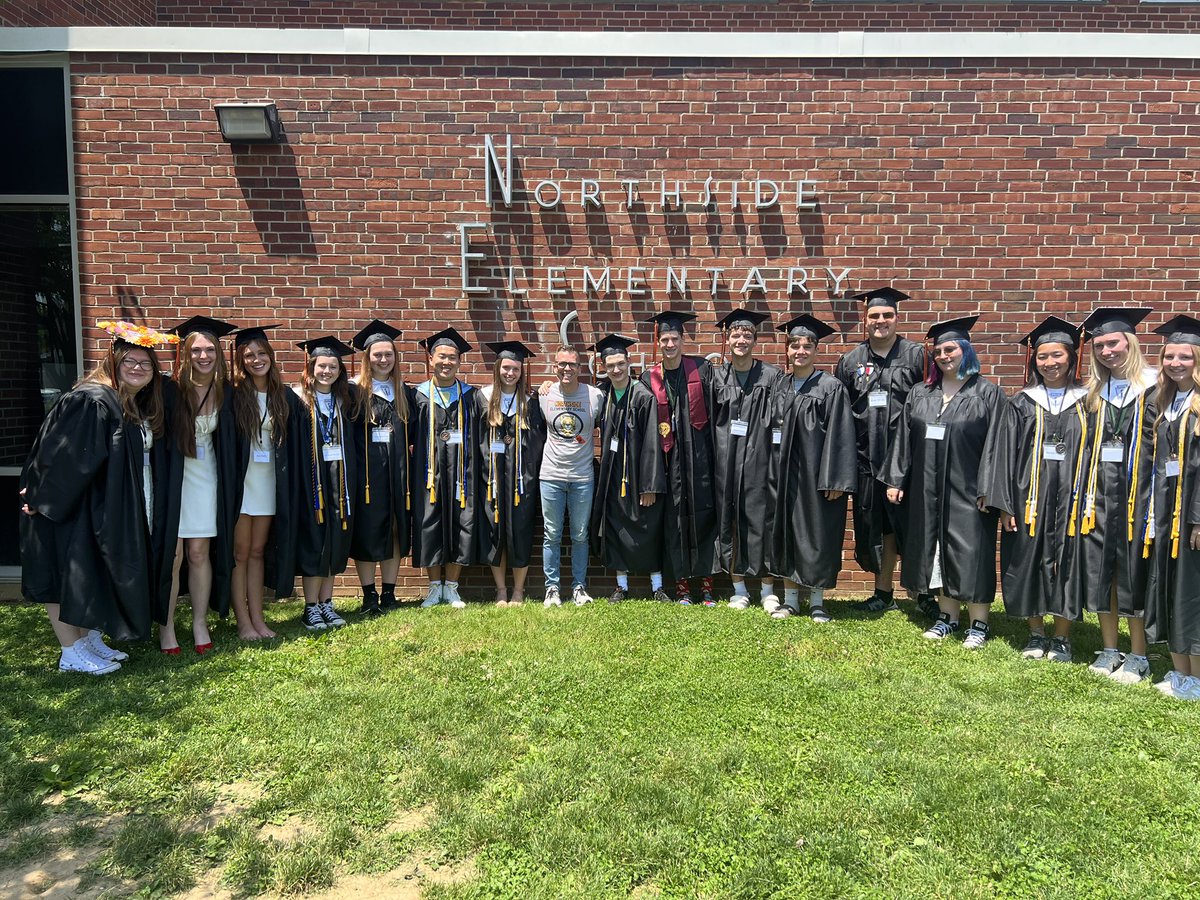 That last class of students I have had the pleasure of teaching are graduating!! What a fantastic group of kiddos. NS Alum for life!