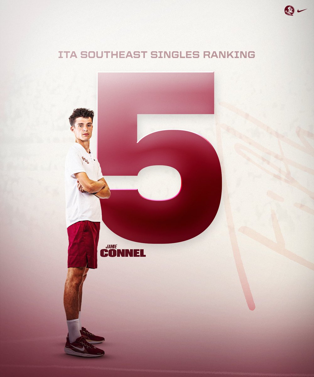 FSUMTennis's tweet image. The π
π’π§ππ₯ ITA Southeast Rankings π₯π’
The No. βοΈ
and No. βPlayers
#OneTrine
