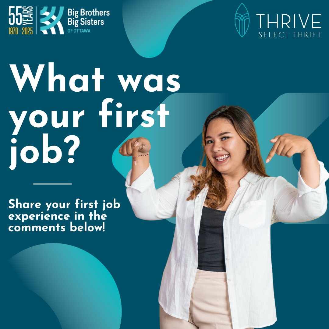 At Thrive Select Thrift, we don’t just sell second-hand fashion — we create first chances for youth to gain skills, confidence &amp; real-world experience. 💼✨

👉 What was your first job — and how did it shape your path?

#YouthEmployment #FirstJob #MentorshipMatters