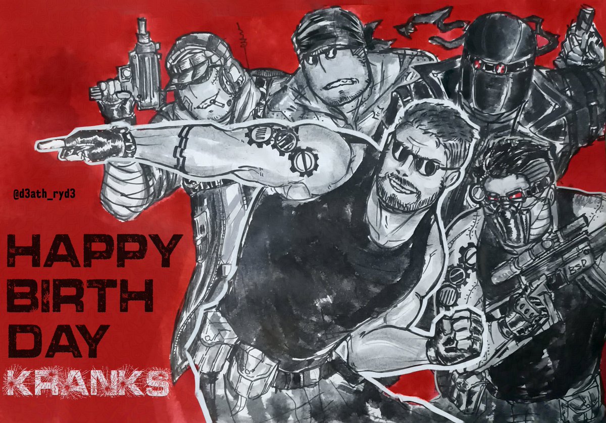 Happy Birthday Krinkels!!!! Thank you for 20+ years of Madness!!!

#madnesscombat 
#madnesscombatfanart 
#traditionalart