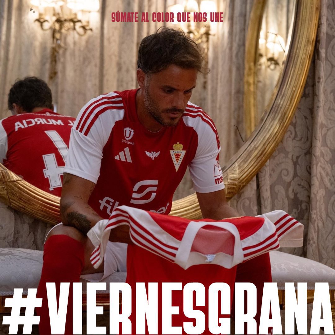 Os recordamos que se acerca el #Viernesgrana:

Todo el mundo con la camiseta a su trabajo, colegio, etc… para que el equipo sienta el aliento.

Todos juntos. ¡Como una sola alma! 🔥