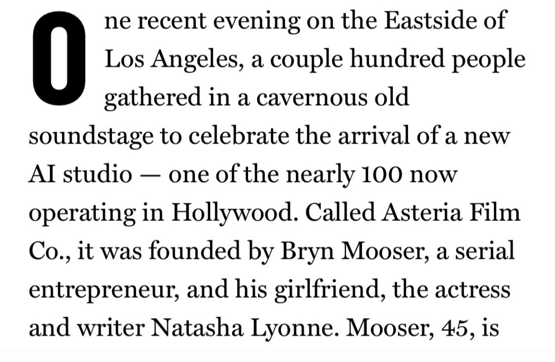 Ohhh Natasha Lyonne’s boyfriend owns an AI company. That explains it. Gross.