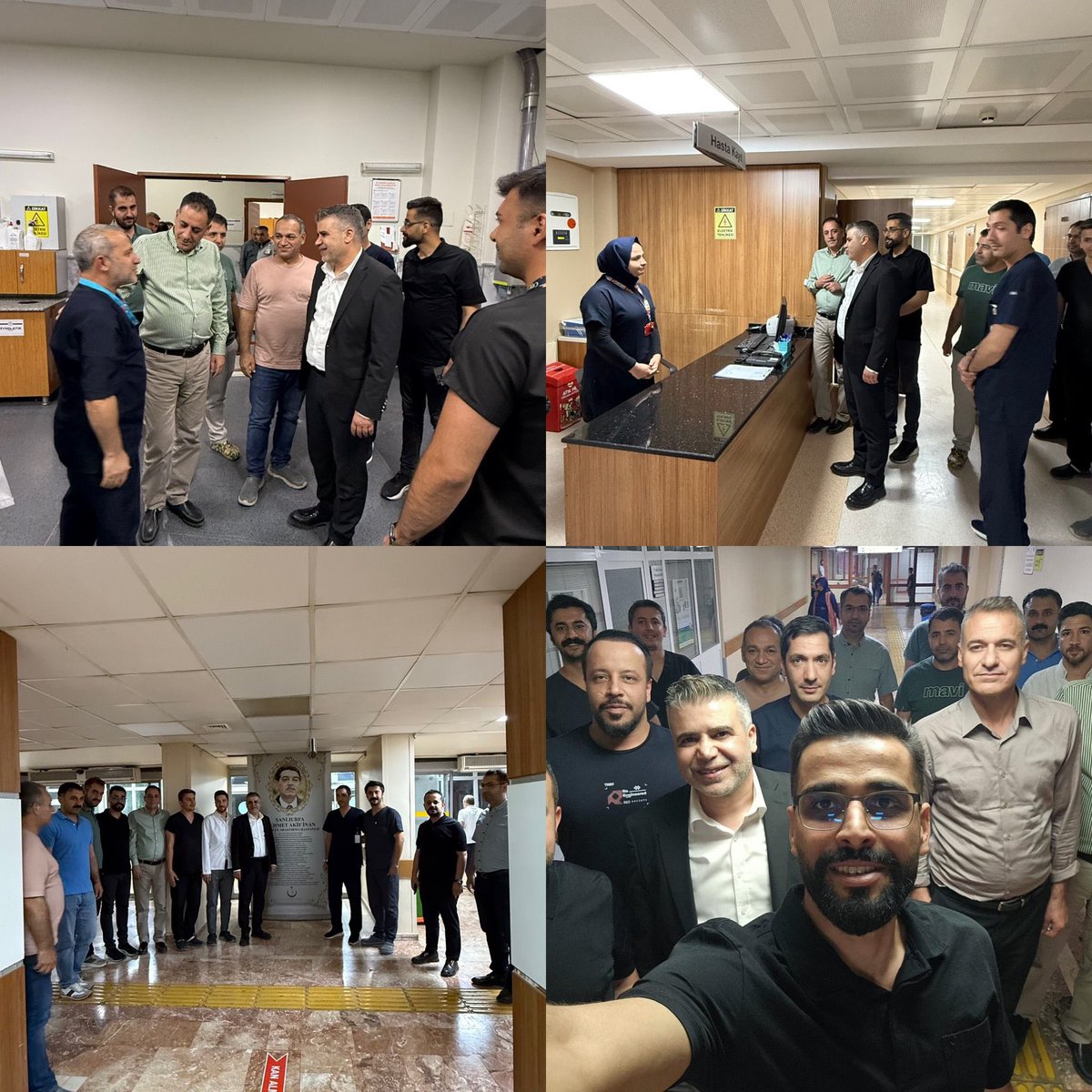 📍Şanlıurfa / M. Akif İnan Eğitim ve Araştırma Hastanesi

M. Akif İnan Eğitim ve Araştırma Hastanesi’ni, Şube Başkanımız Sn.Abdulkadir Yabir ve yönetim kurulu üyelerimizle birlikte ziyaret ettik.

Ziyaretimizde, hastanede görev yapan kıymetli sağlık çalışanlarımızla bir araya