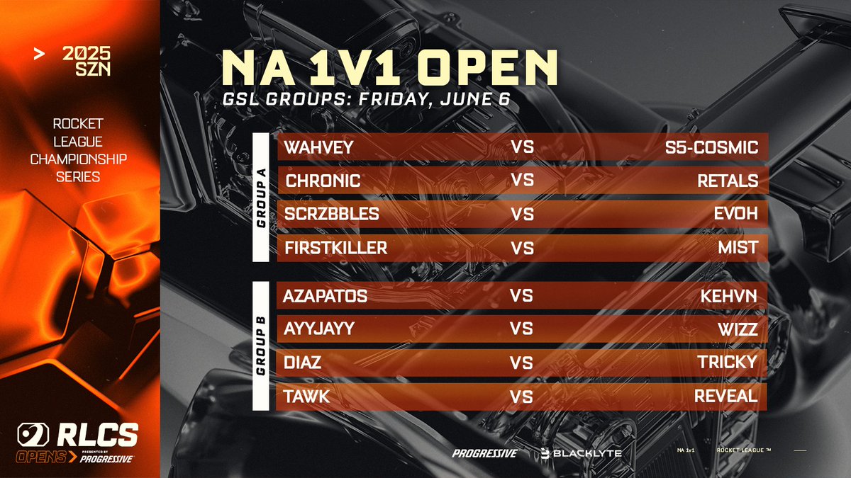 GSL groups are here for this weekend's NA 1v1 Open 😎

Reminder that a full broadcast of playoffs, plus the MENA 1v1 Final will be live this weekend!