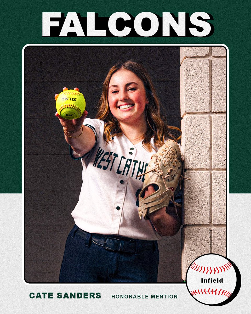 GR West Catholic Softball tweet media