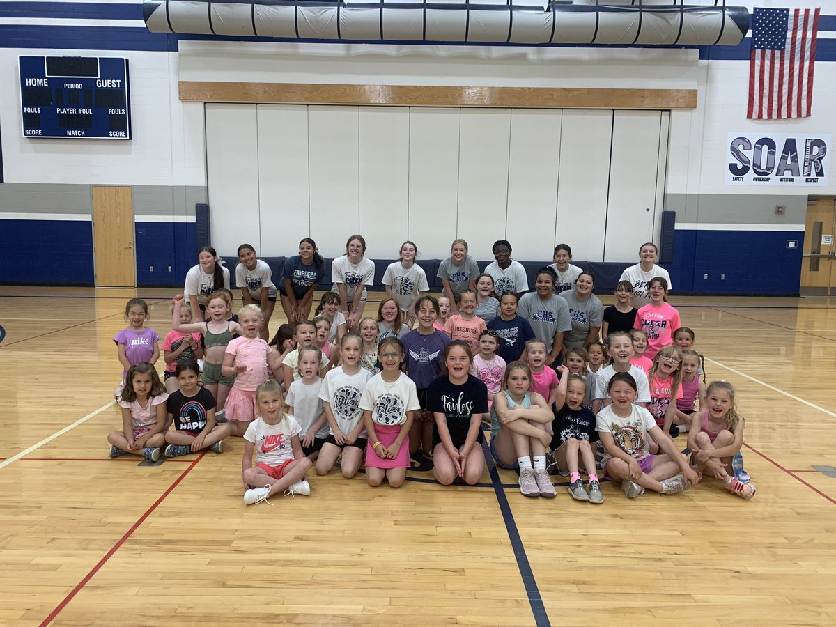 FairlessCheer's tweet image. GREAT first day at youth camp 💙
