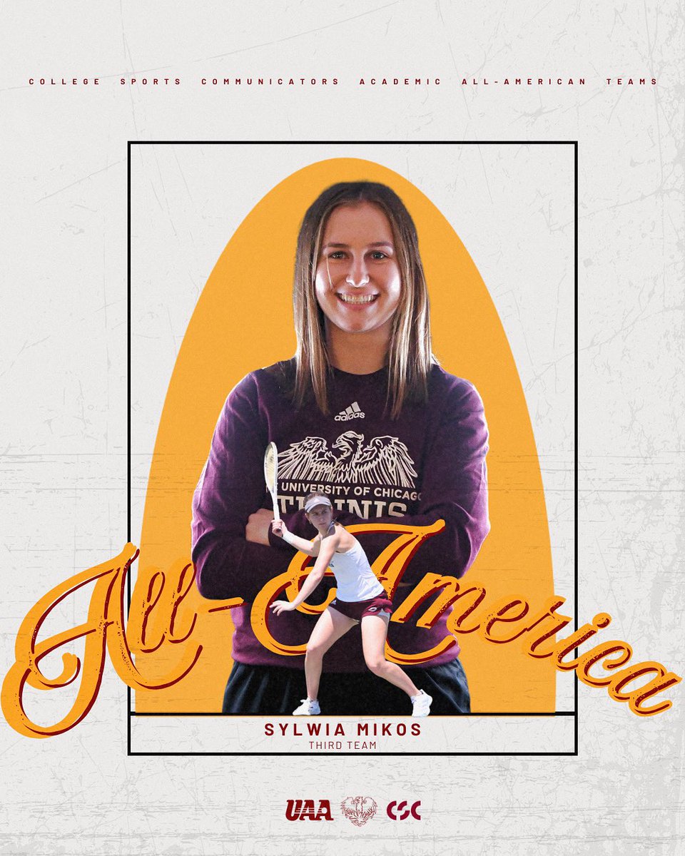 Sylwia Mikos: serving up A’s and Aces 🤝

Congrats to Sylwia Mikos on being named to the CSC Academic All-America Third Team!

#MaroonMade