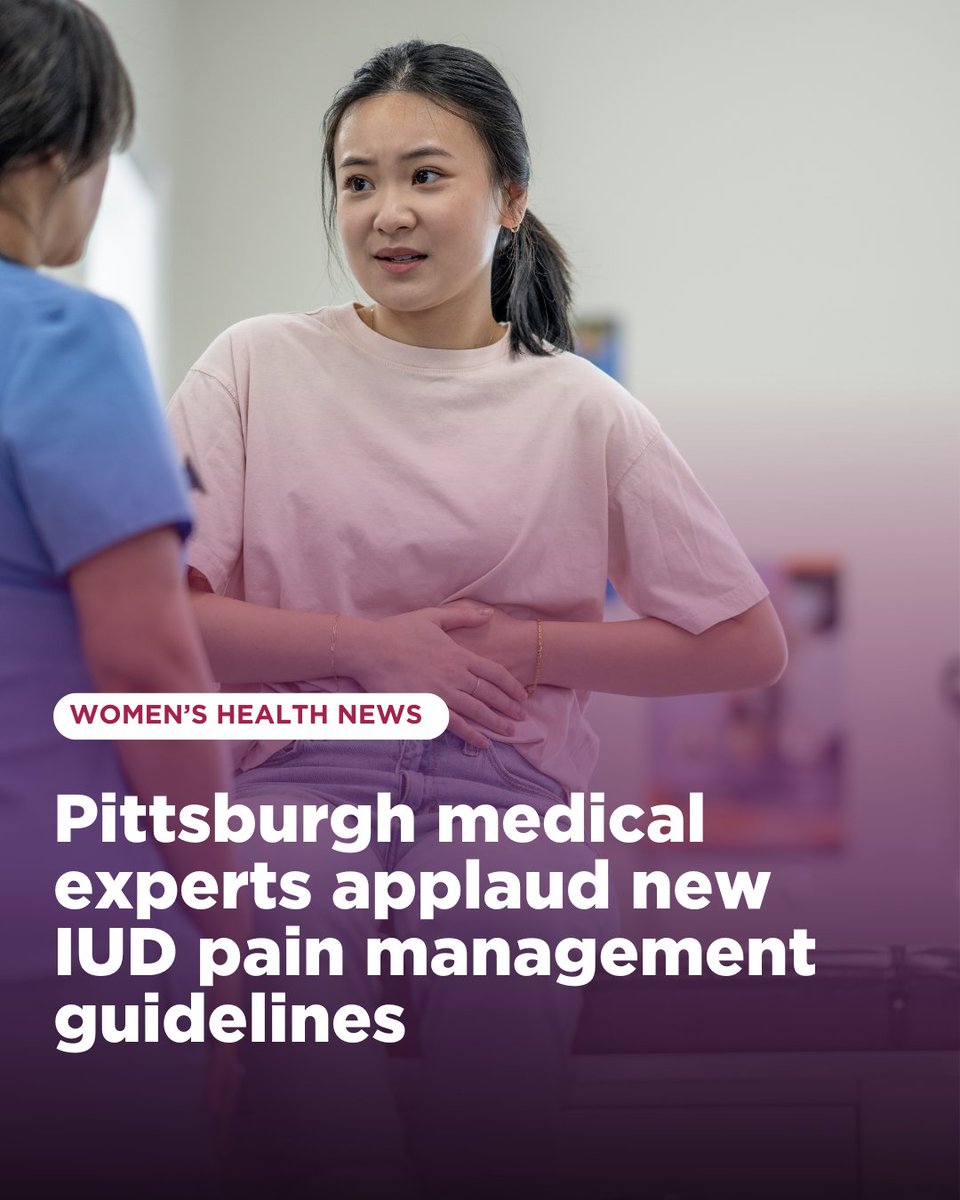 Patients with severe pain during procedures like IUD insertion, are often dismissed or told it’s “just a pinch.”

🩺 That’s changing. <a href="/acog/">ACOG</a>  just issued new guidance to make pain management standard in gynecologic care.

Read more: bit.ly/4jx0V6G
